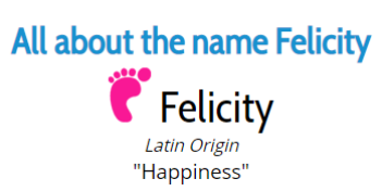 felicity name